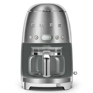 Кофеварка капельная Smeg, стальная