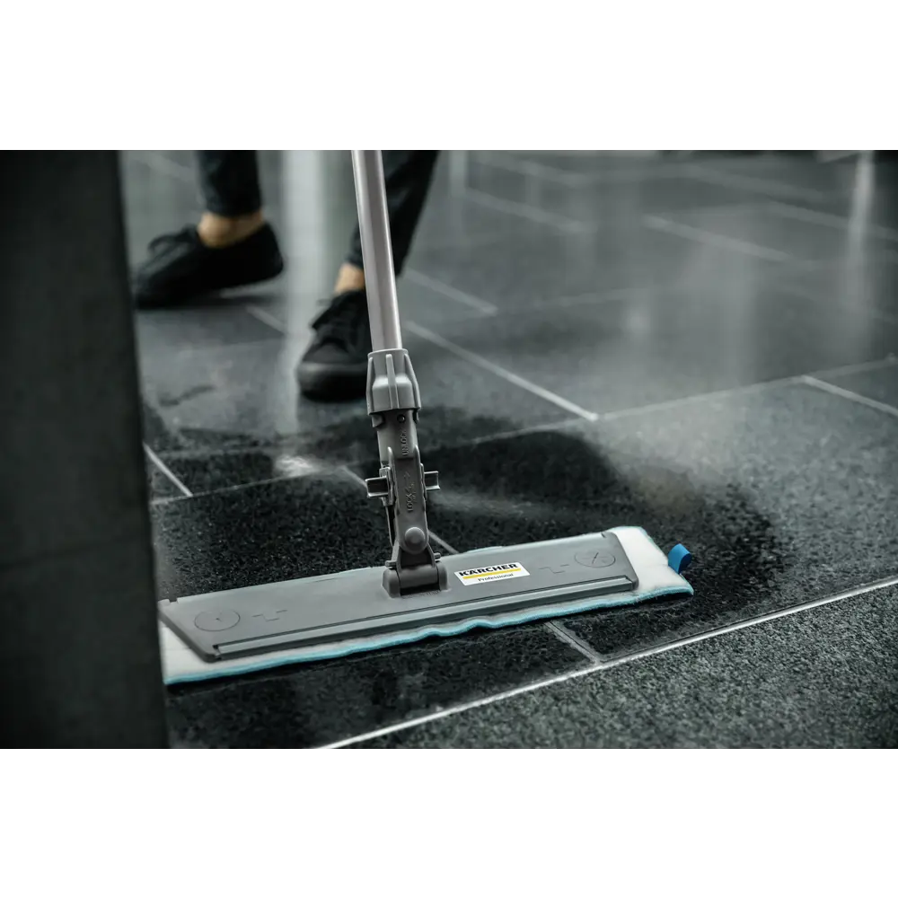 Насадки на швабру Karcher микрофибра 40 см цвет белый Santreyd STLM-2063589 - Вид №1