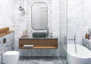 90650077 Плитка WT9LIB55 249x500см 1.25 м² цвет бело-голубой LIBERTO STLM-0323193 ALTACERA