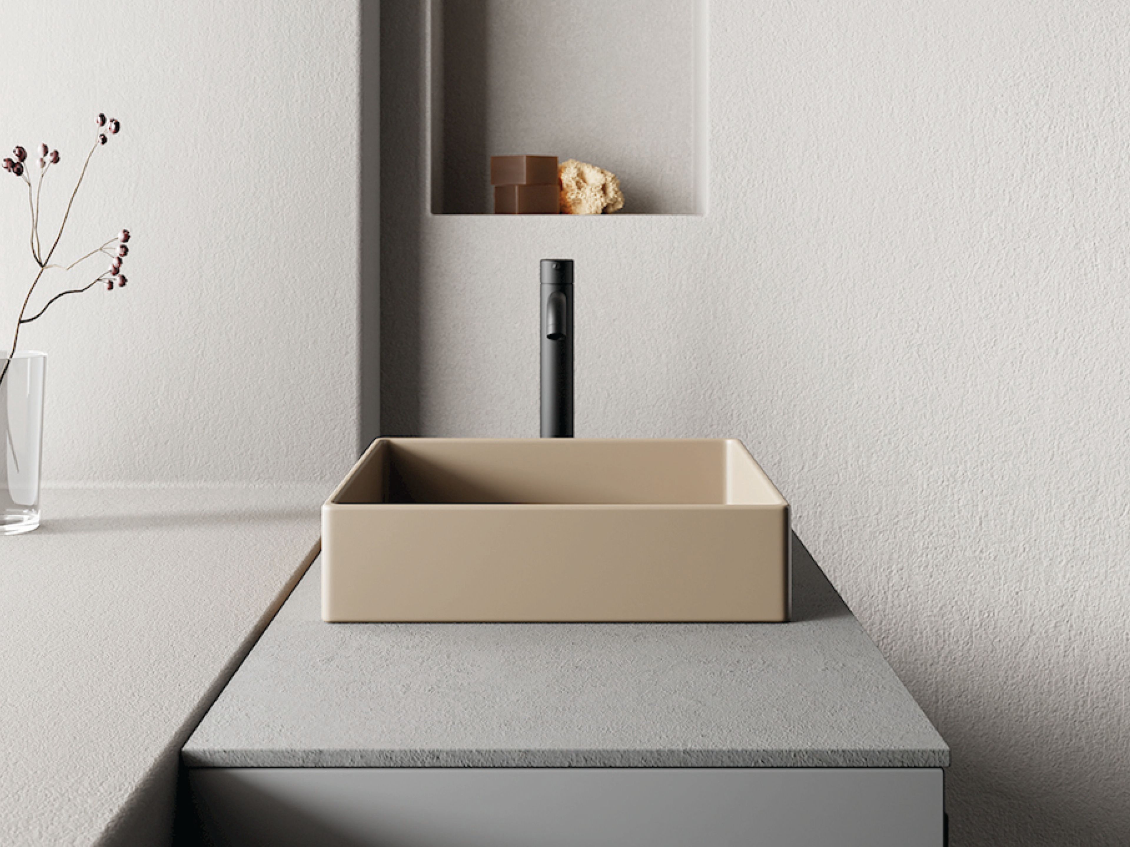 Керамическая квадратная столешница Nic канал ARCH-00118927