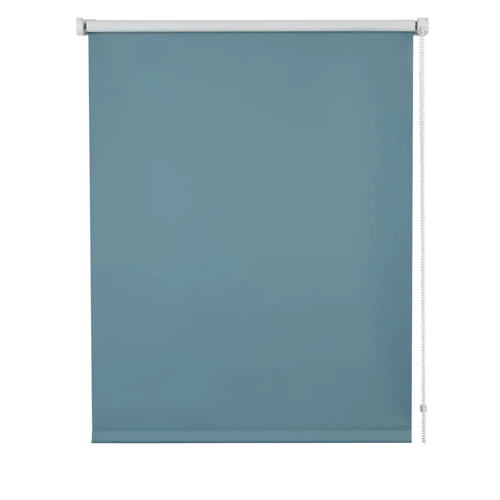 Штора рулонная блэкаут Inspire Santos 140x175 см бирюзовая Celadon 2 STLM-2013225 - Вид №1