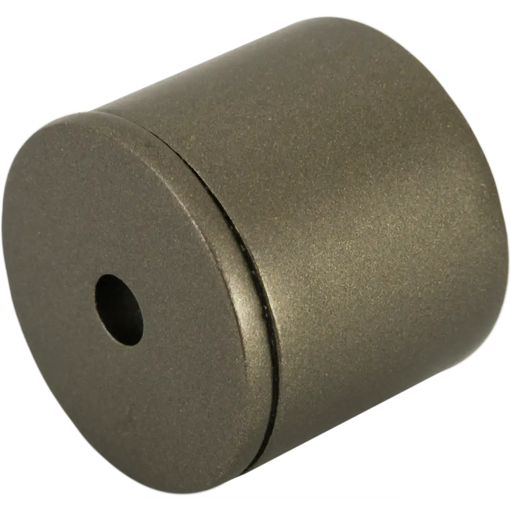 Держатель торцевой Orbis металл цвет графит 2 см STLM-2134471