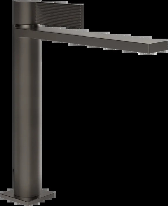 Смеситель для умывальника 73555 707 Gessi Inverso ЧЕРНЫЙ МЕТАЛЛ BR. PVD