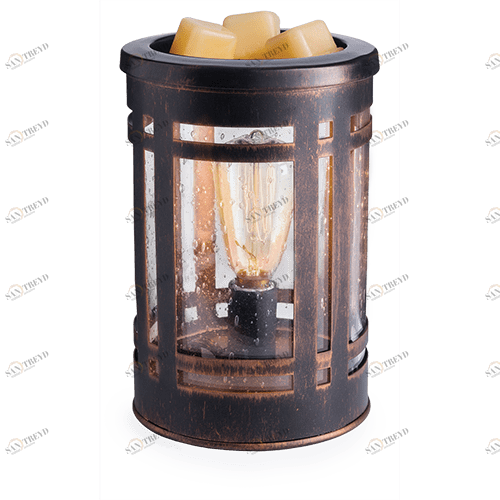 Аромасветильник настольный "Лампа Эдисона" CANDLE WARMERS  268172 Бронза 