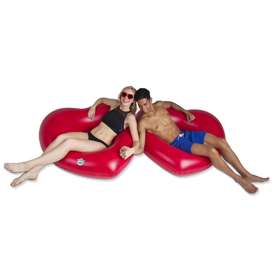 BMPF2H Набор кругов для бассейна , two hearts is better then one, 2 шт BigMouth  - Вид №1