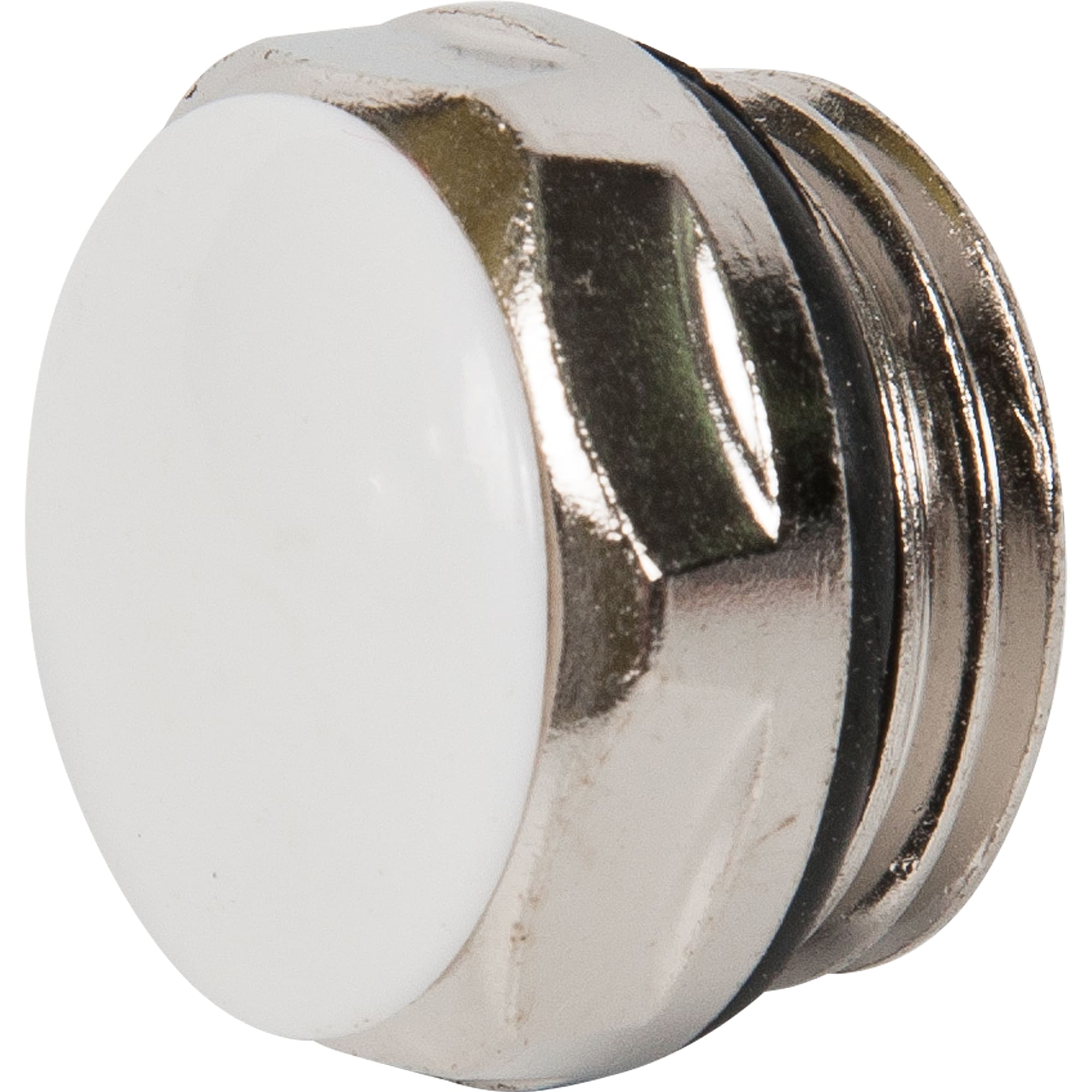 18224723 Заглушка с прокладкой, наружная резьба, 1/2" цвет никель Santreyd 