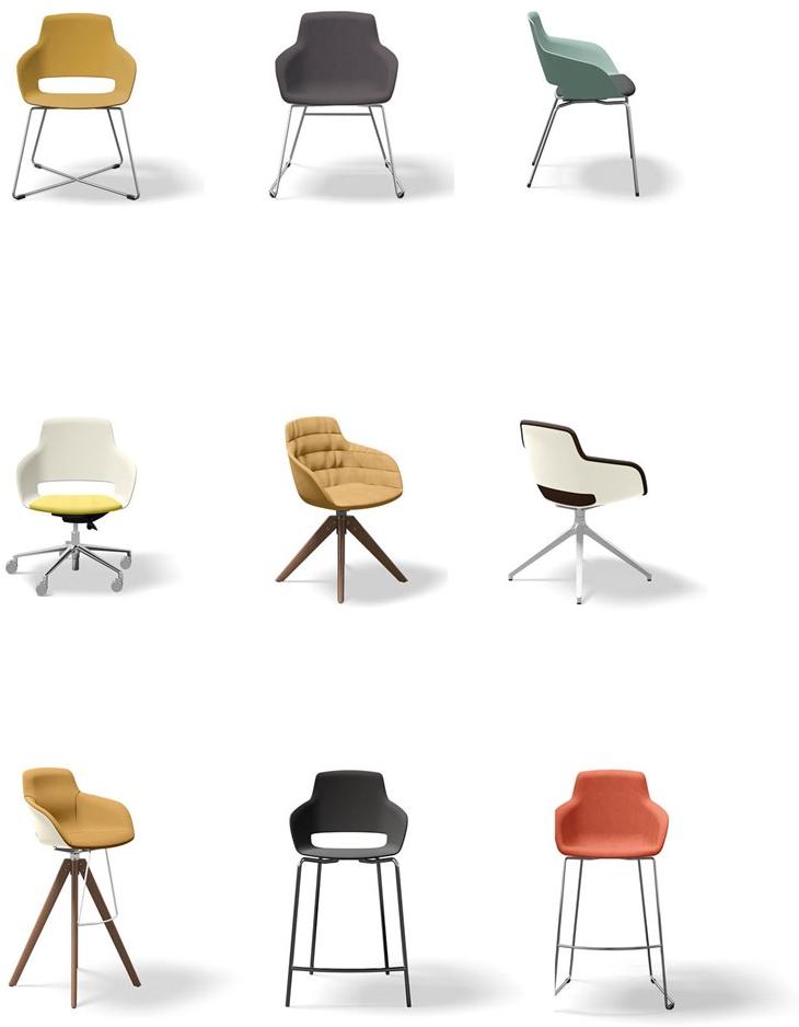 Sinetica Стул из полиуретана с подлокотниками со встроенной подушкой Captain sun-id-1376981 - Вид №2