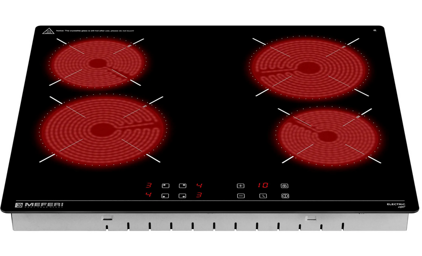9168761 Электрическая варочная поверхность Meferi MEH604BK LIGHT STDN-0023134 - Вид №5