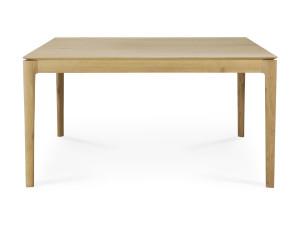 Квадратный дубовый обеденный стол