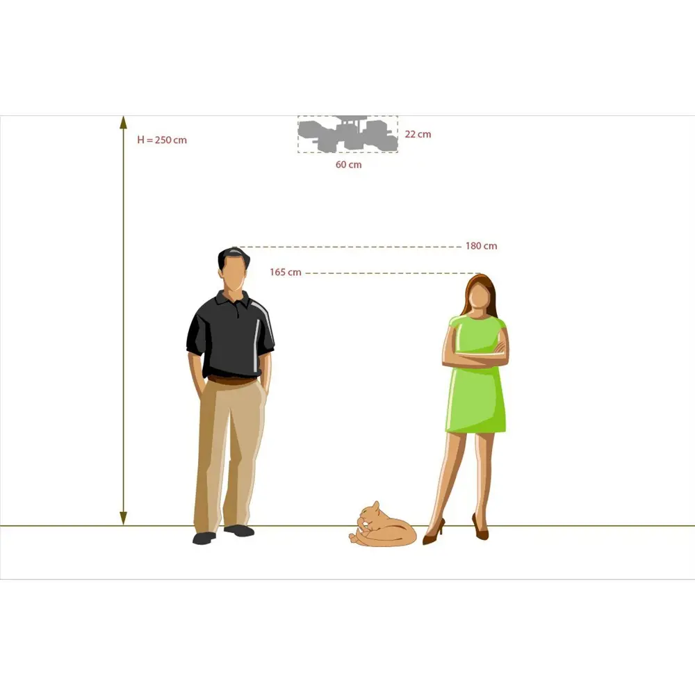 Люстра Тетро 8xE27x60 Вт, металл/стекло, цвет хром/чёрный/белый MW-Light STLM-2153372 - Вид №9