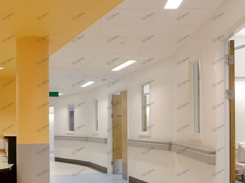 Rockfon Акустические потолочные панели из минеральной ваты для медицинских учреждений Medicare® sun-id-1364624