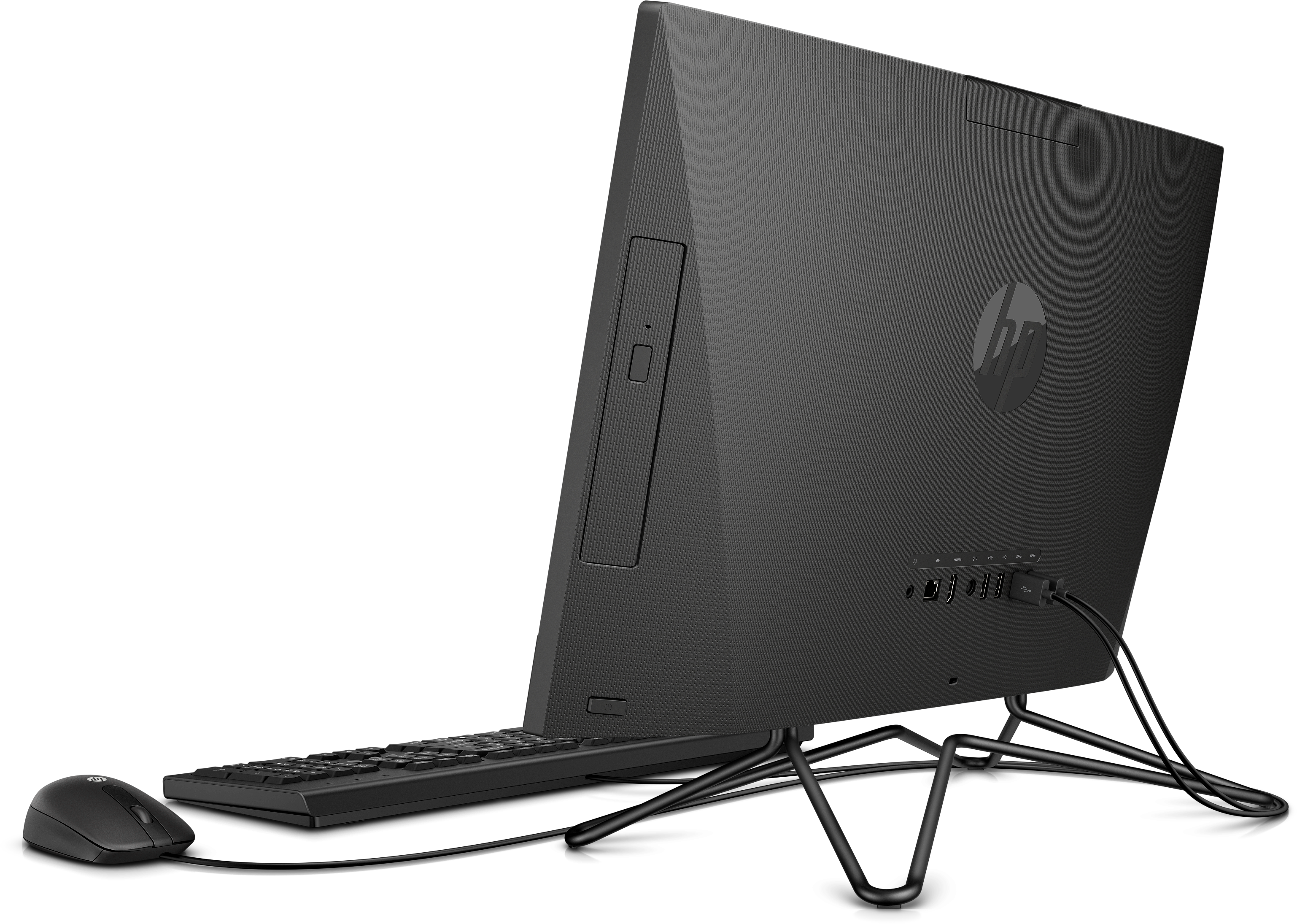 9US87EA#ACB 200 g4 aio 21,5" nt 21.5"(1920x1080 (матовый))/intel pentium silver j5040(2ghz)/8192mb/256pcissdgb/dvdrw/wifi/war 1y/w10pro + iron gray HP Santreyd  - Вид №3