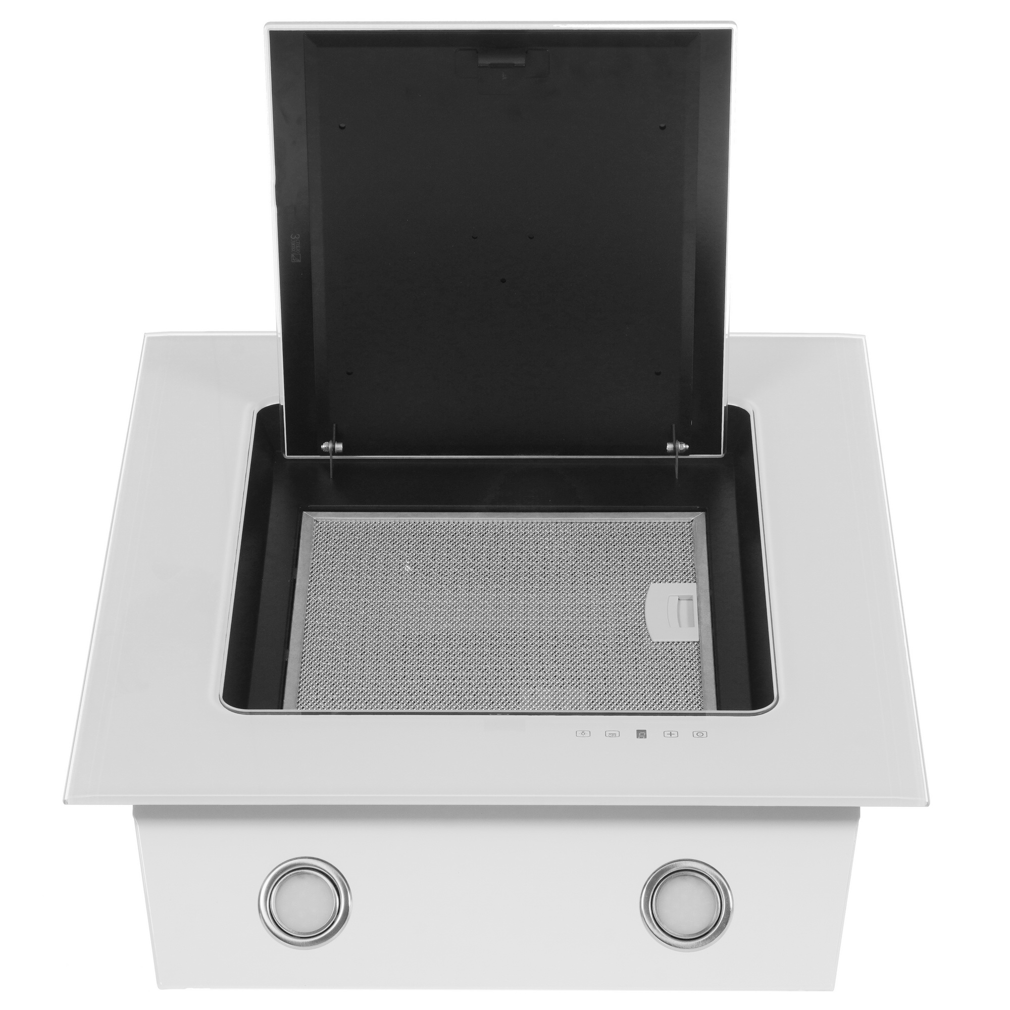 1095431 Вытяжка наклонная ELIKOR Оникс 60П-1000-Е4Д белый/белый STDN-0066331 - Вид №7