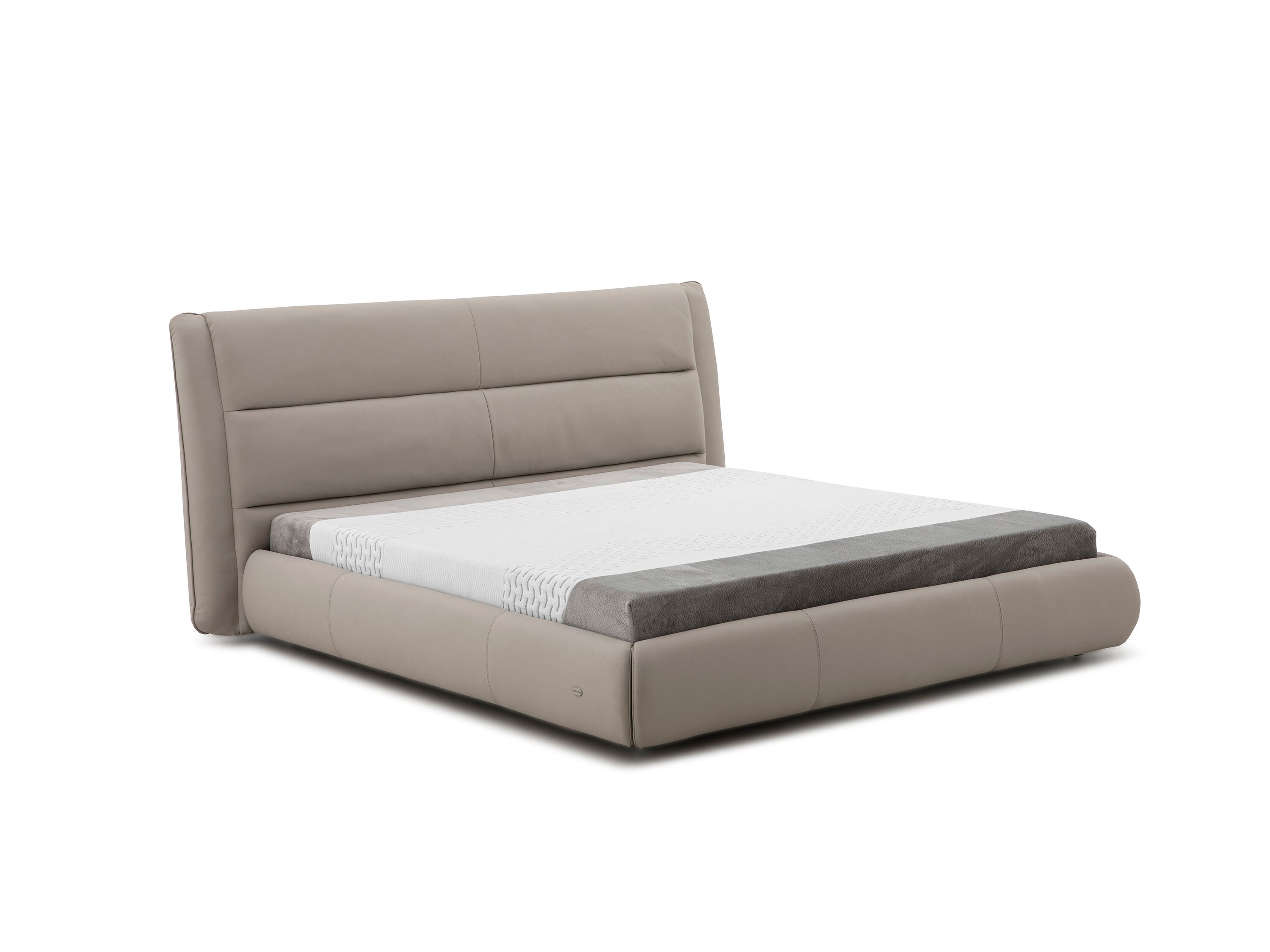 Кожаная мягкая кровать CAMPO DE' FIORI COZ641 ARCH-00056674