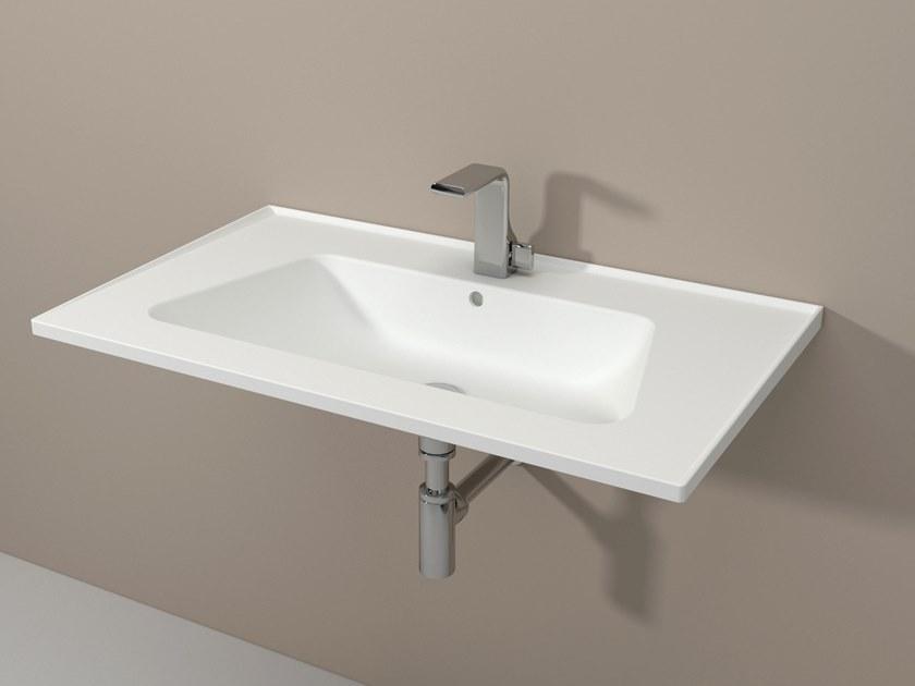 Bm85l Подвесная раковина настенная овальная Ceramica Flaminia Bloom белая - Вид №2