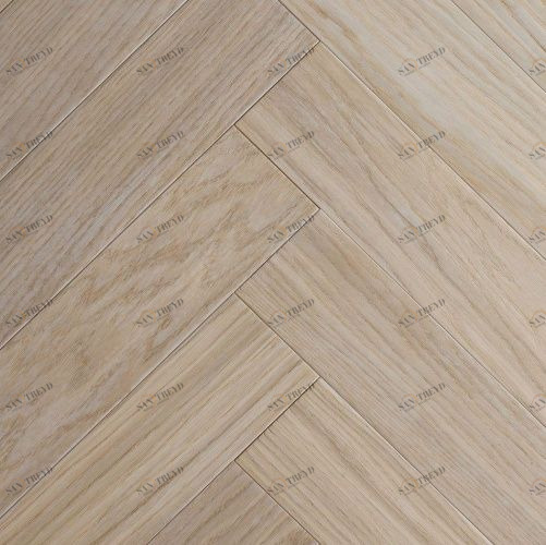 Паркет Ёлка Arti Parchetto Crema (кремовый) Дуб Селект с брашью (Текстурированная) 500х110 мм 4900200001