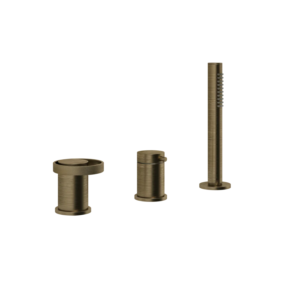 Смеситель для ванны 63347 713 Gessi Anello СТАРИННАЯ ЛАТУНЬ 63347713