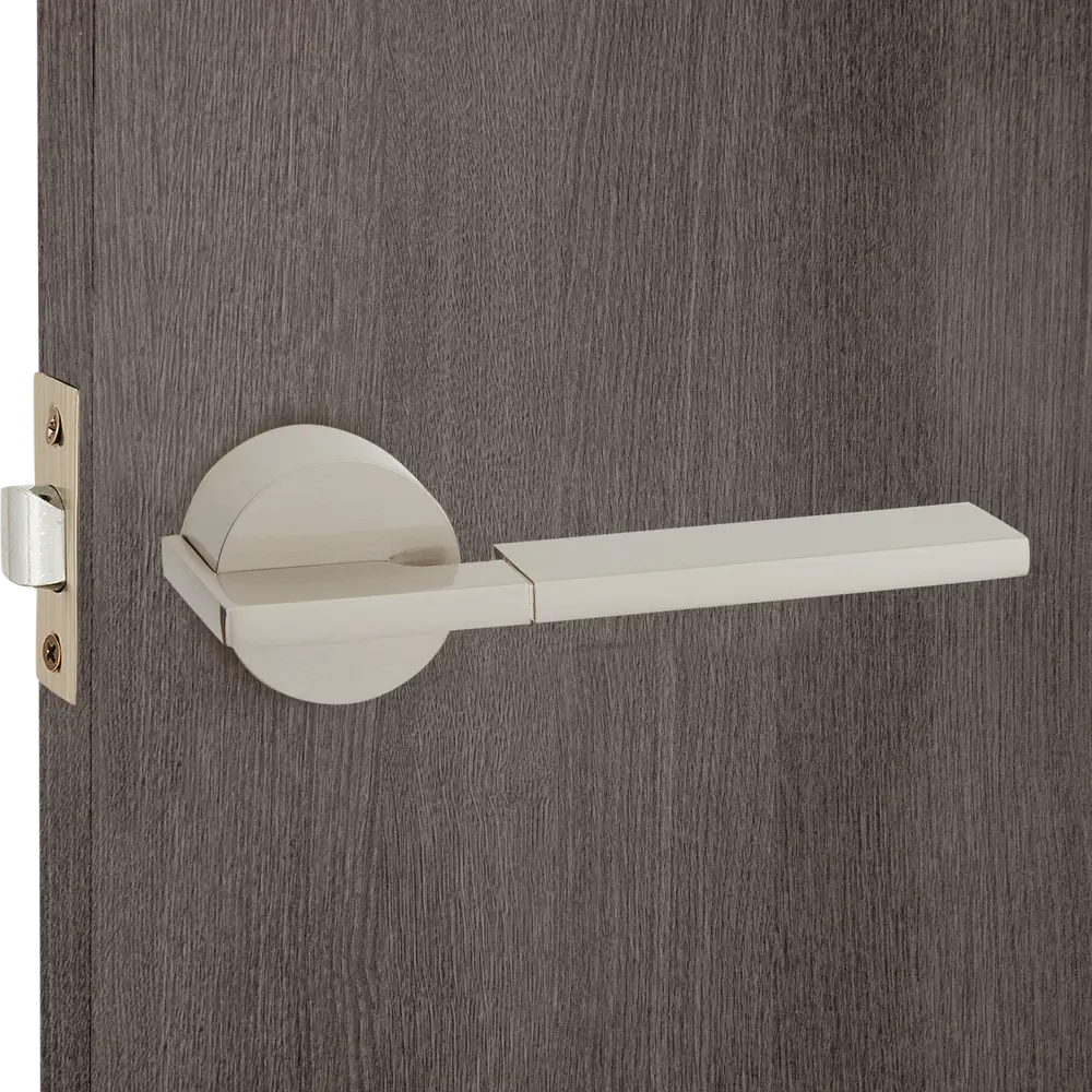 Дверные ручки 135 D, комплект, цвет никель Santreyd STLM-2058222 - Вид №6