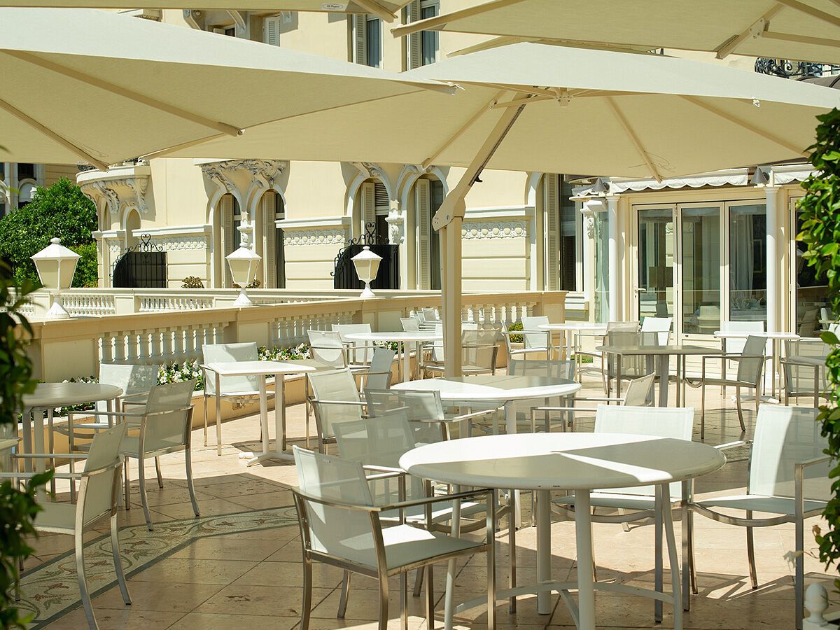 Зонтик с боковым полюсом Ombrellificio Poggesi KING ARCH-00017835 - Вид №1