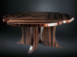 Стол для гостиной из черного дерева Andy