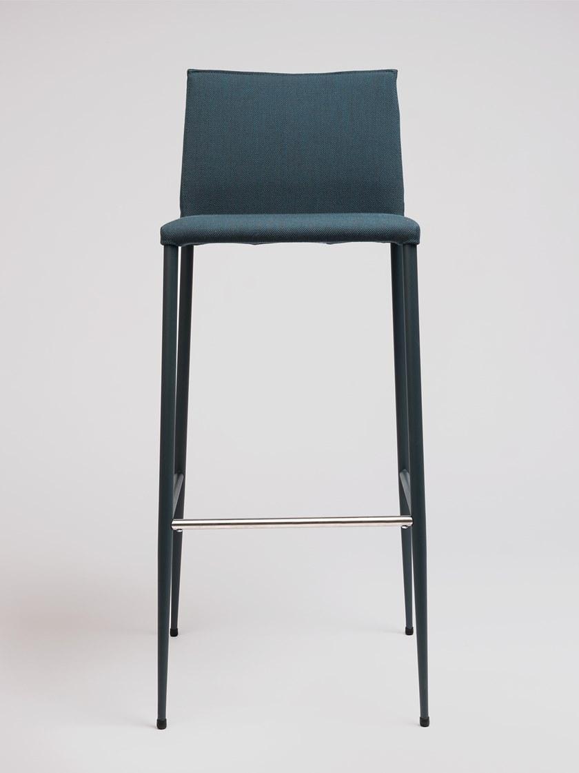 ONDARRETA Барный стул высокий тканевый со спинкой Moka sun-id-1416815 - Вид №3