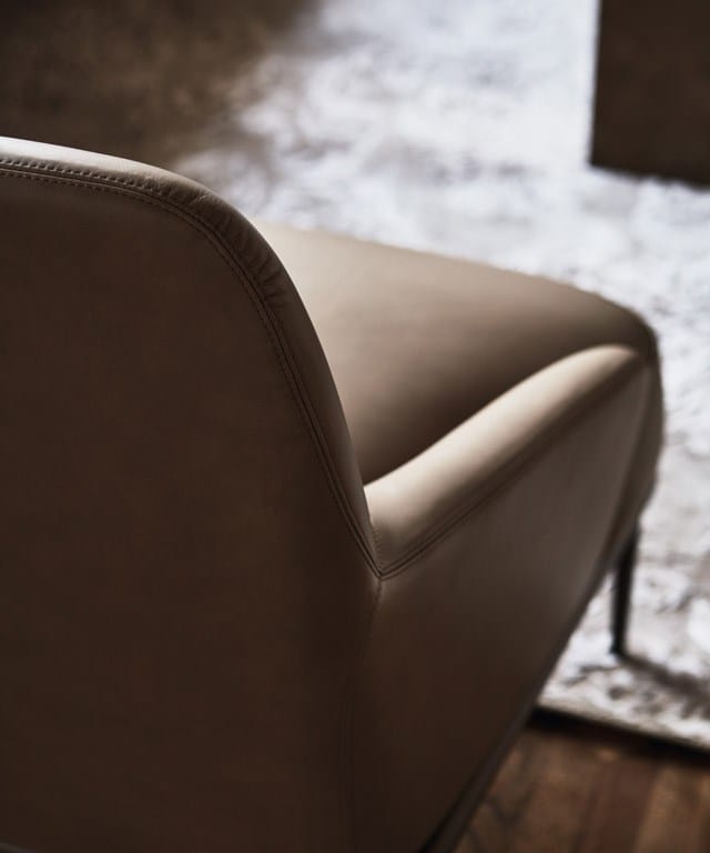 Кожаное кресло с подлокотниками OAK Милан ARCH-00045562 - Вид №6