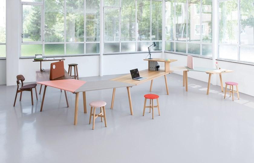 ZEITRAUM Книжный шкаф для офиса из массива дерева Rail sun-id-1392954 - Вид №5