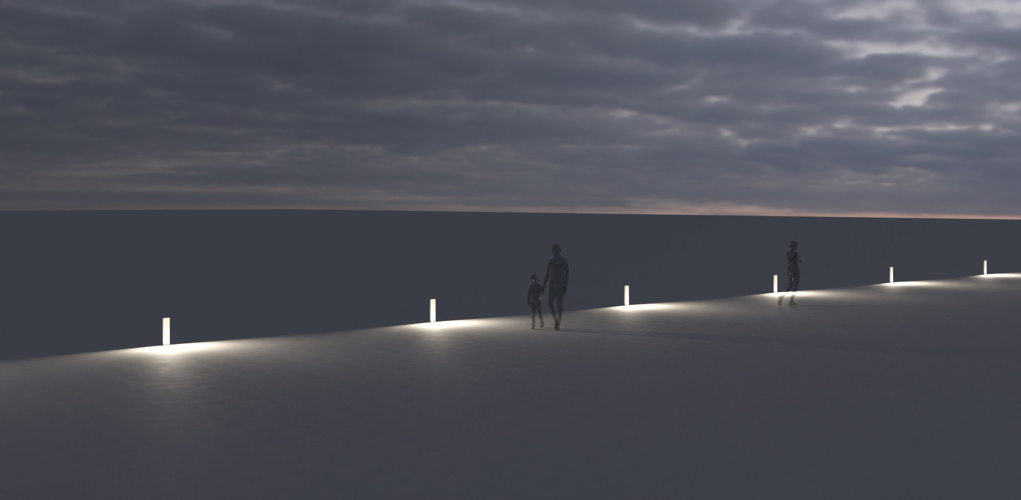 5000611 Мобильный светильник Platek SLIM Paletto  SLIM H. 500 mm - LED 3000K 1 Opening  - Вид №11