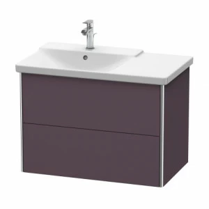 XS418409494 Тумбочка подвесная XSquare #XS4184 810 x 473 мм Баклажан шелковисто-матовый лак