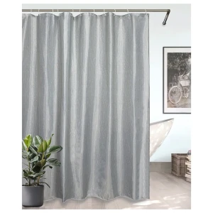 BATH PLUS Штора для душа Charme Grey 180×180 см с люверсами 89380460