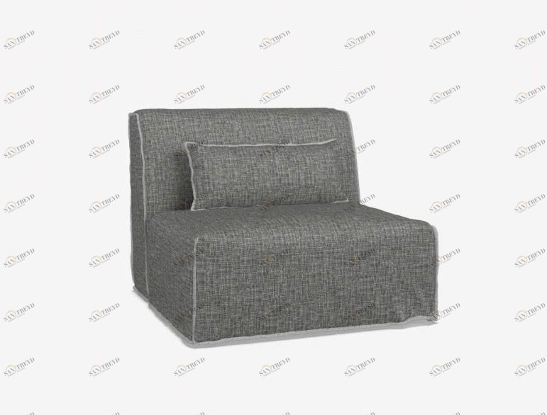 Gervasoni Мягкое кресло со съемным чехлом из ткани More sun-id-1495761