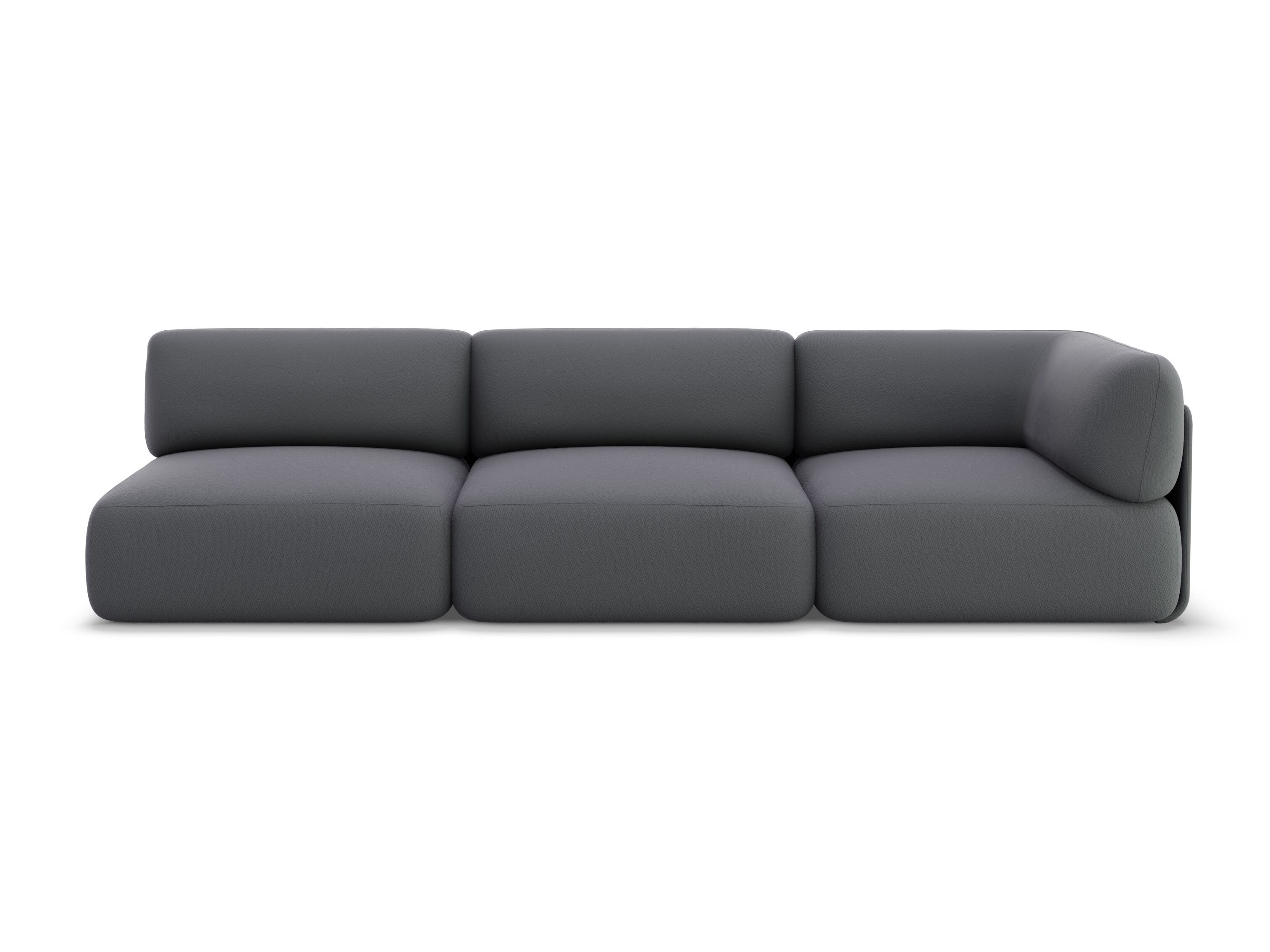 Открытый 3-местный тканевый диван Noah Living торий ARCH-00110228 - Вид №15