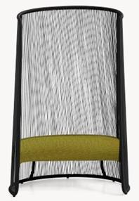 Moroso Кресло с высокой спинкой из цветных полиэтиленовых нитей M'afrique sun-id-1425448 - Вид №13