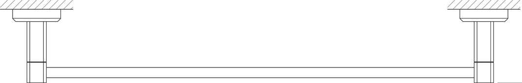 991245 Штанга для полотенца 45 cm ARTWELLE Hagel - Вид №1