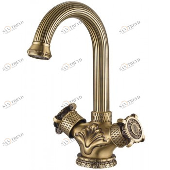 Zorg A 2008U-BR бронза Смеситель для кухни Zorg 234 х 130 