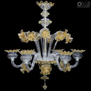 1124 ORIGINALMURANOGLASS Люстра Марагаритка - Флорал - муранское стекло OMG  см