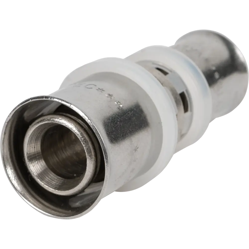 Муфта переходная Valtec 20x16 мм никелированная латунь VTM.203.N.002016 STLM-2008855 - Вид №2