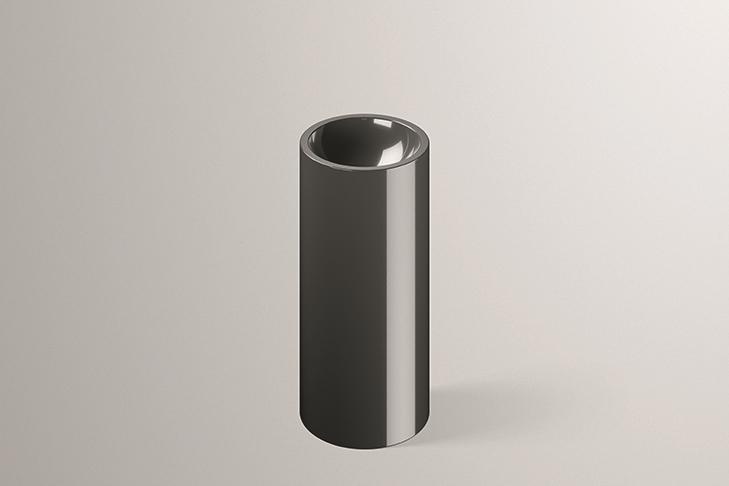 4503000190 Умывальник, wt.rx400k, черный металл Alape серия K 