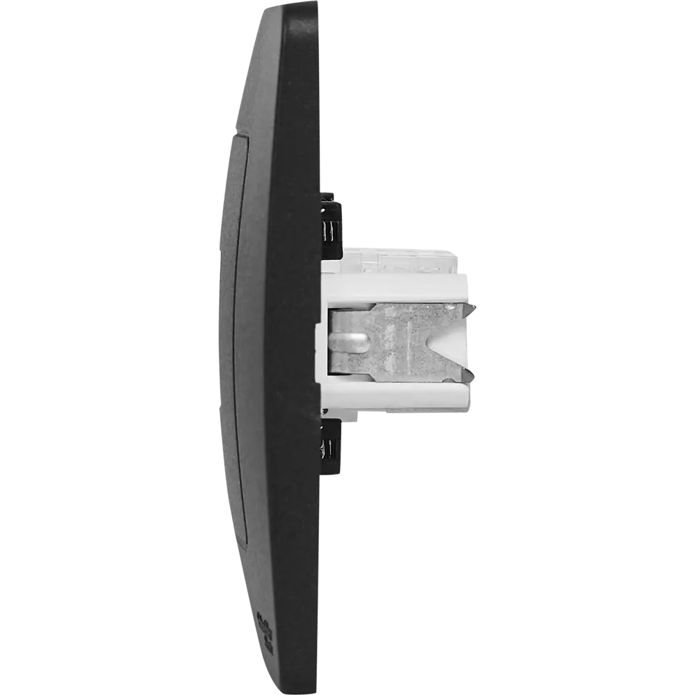 Розетка компьютерная встраиваемая Systeme Electric Blanca RJ45 UTP cat 5e цвет антрацит STLM-2165061 - Вид №2