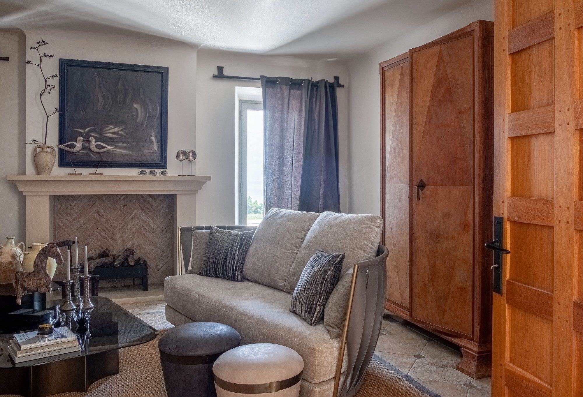 2-местный бархатный диван Cantori ARCH-00086263 - Вид №4