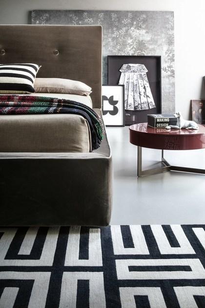 Lema Двуспальная кровать из ткани sun-id-1396214 - Вид №2