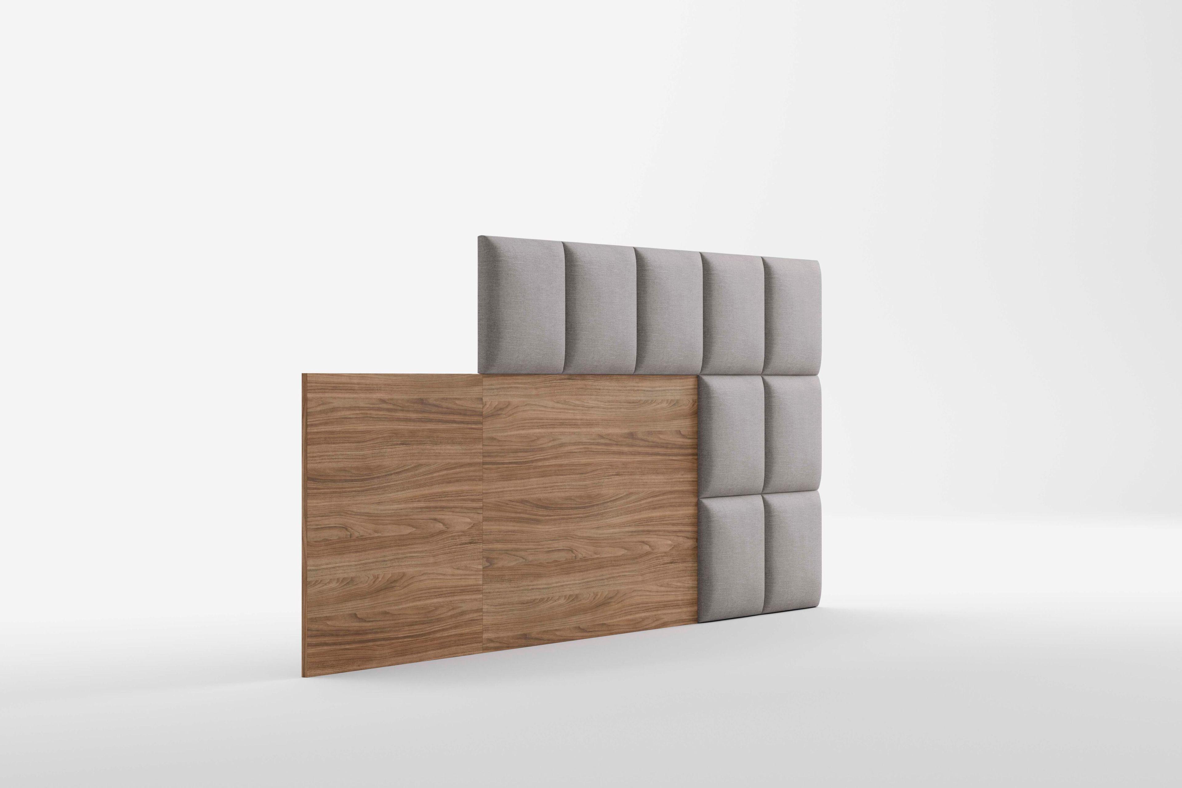 Высокое изголовье для двуспальной кровати со встроенными тумбочками Alf DaFrè SUITE SYSTEM 2 ARCH-00143538 - Вид №38