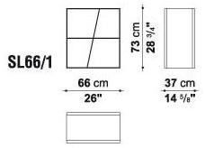 B&B Italia Открытый двусторонний книжный шкаф из Corian® Shelf sun-id-1481264 - Вид №15