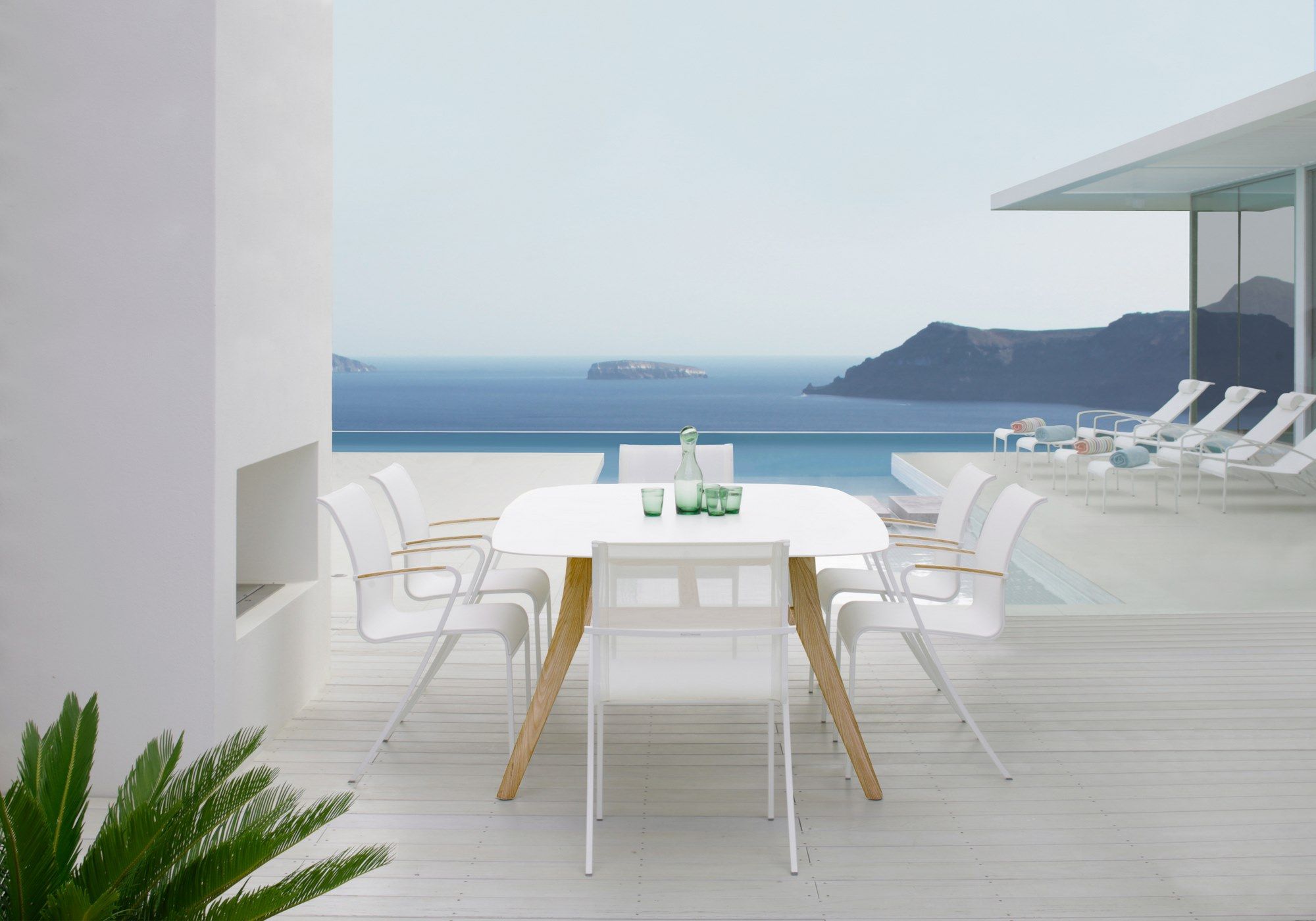 Керамический прямоугольный садовый стол Royal Botania Zidiz ARCH-00014592 - Вид №2