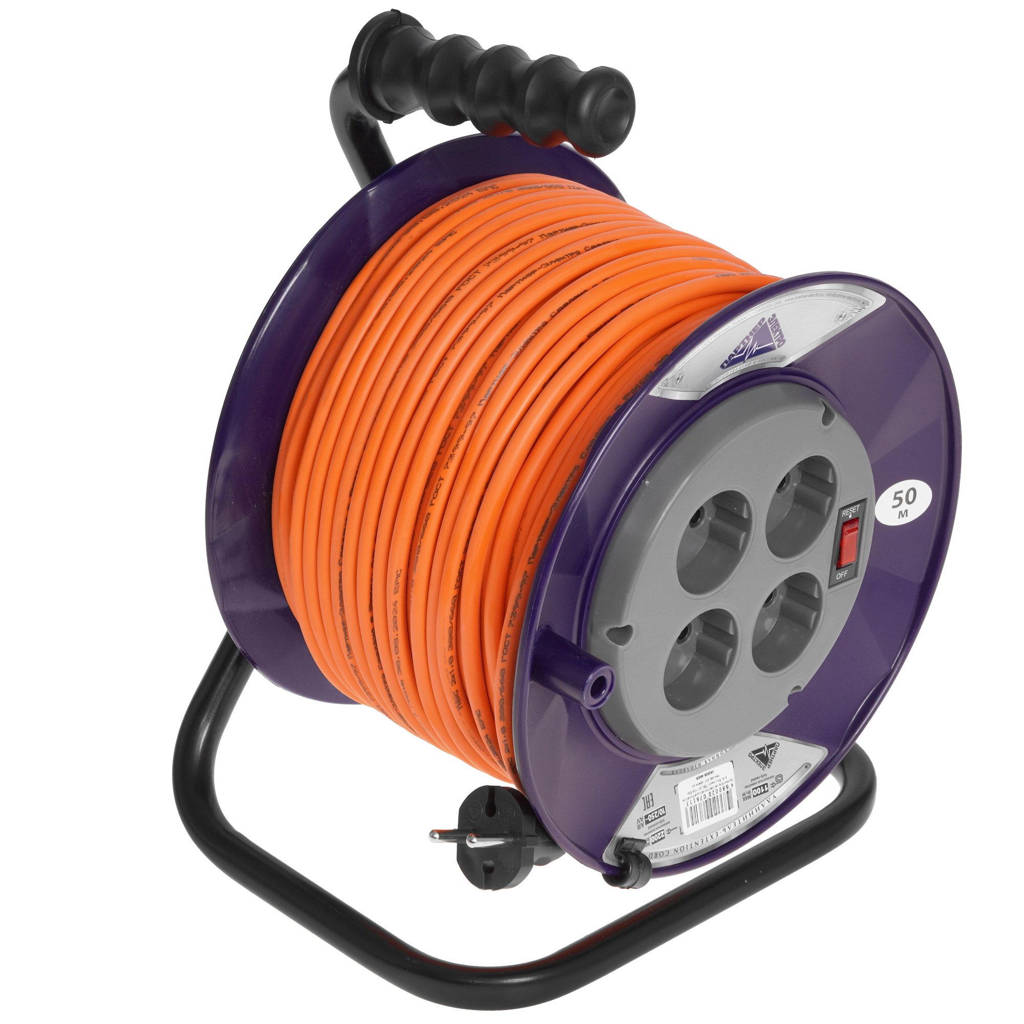 Удлинитель Партнер-электро PowerLine серый 9280521 STDN-0064053