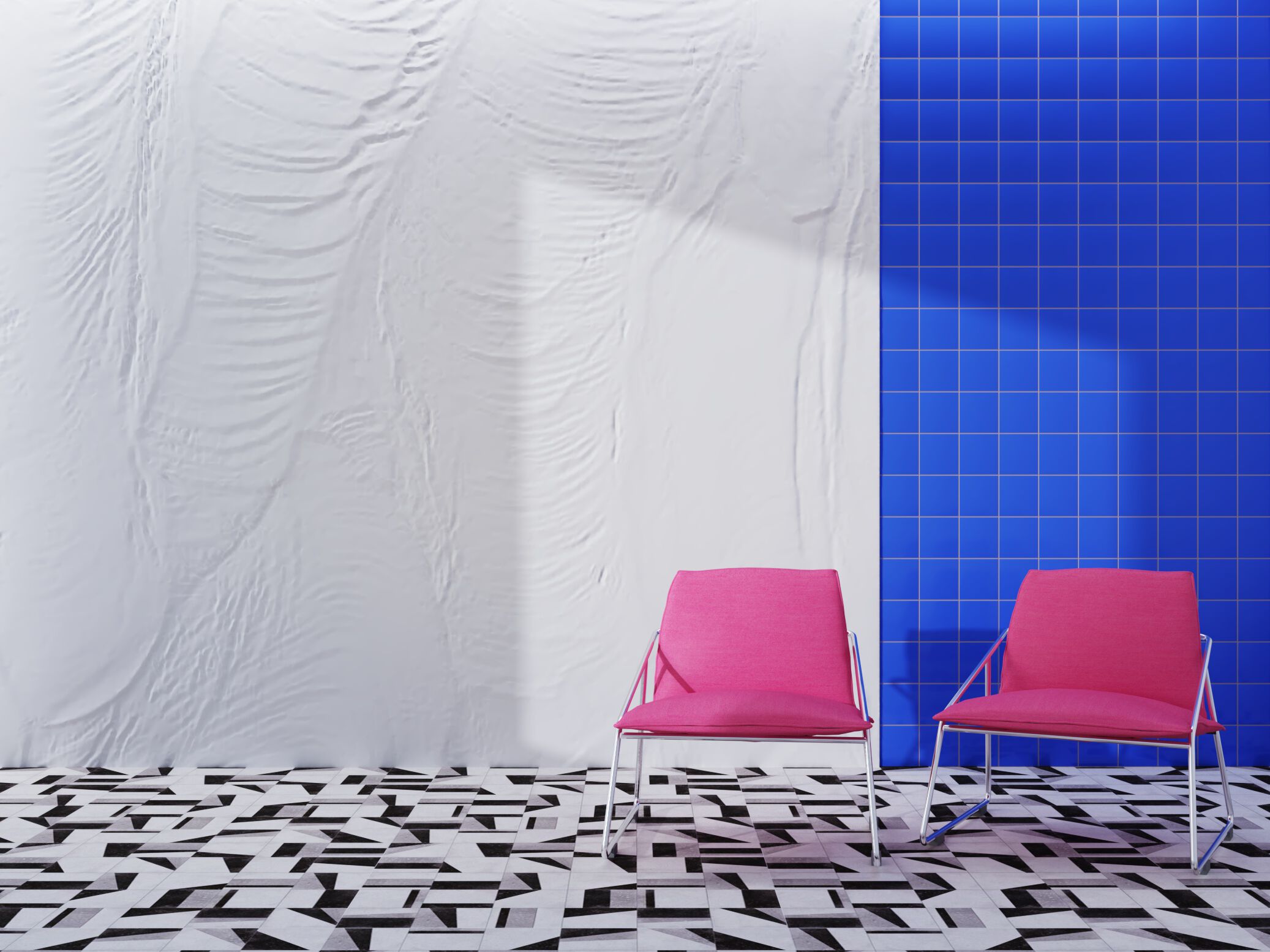 Трехмерная декоративная гипсовая панель WallDeco DESERT ARCH-00077056