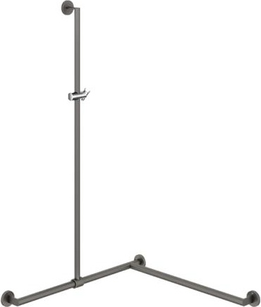 900.35.33660 Поручень для душа с выдвижным держателем для душа HEWI Greifen 