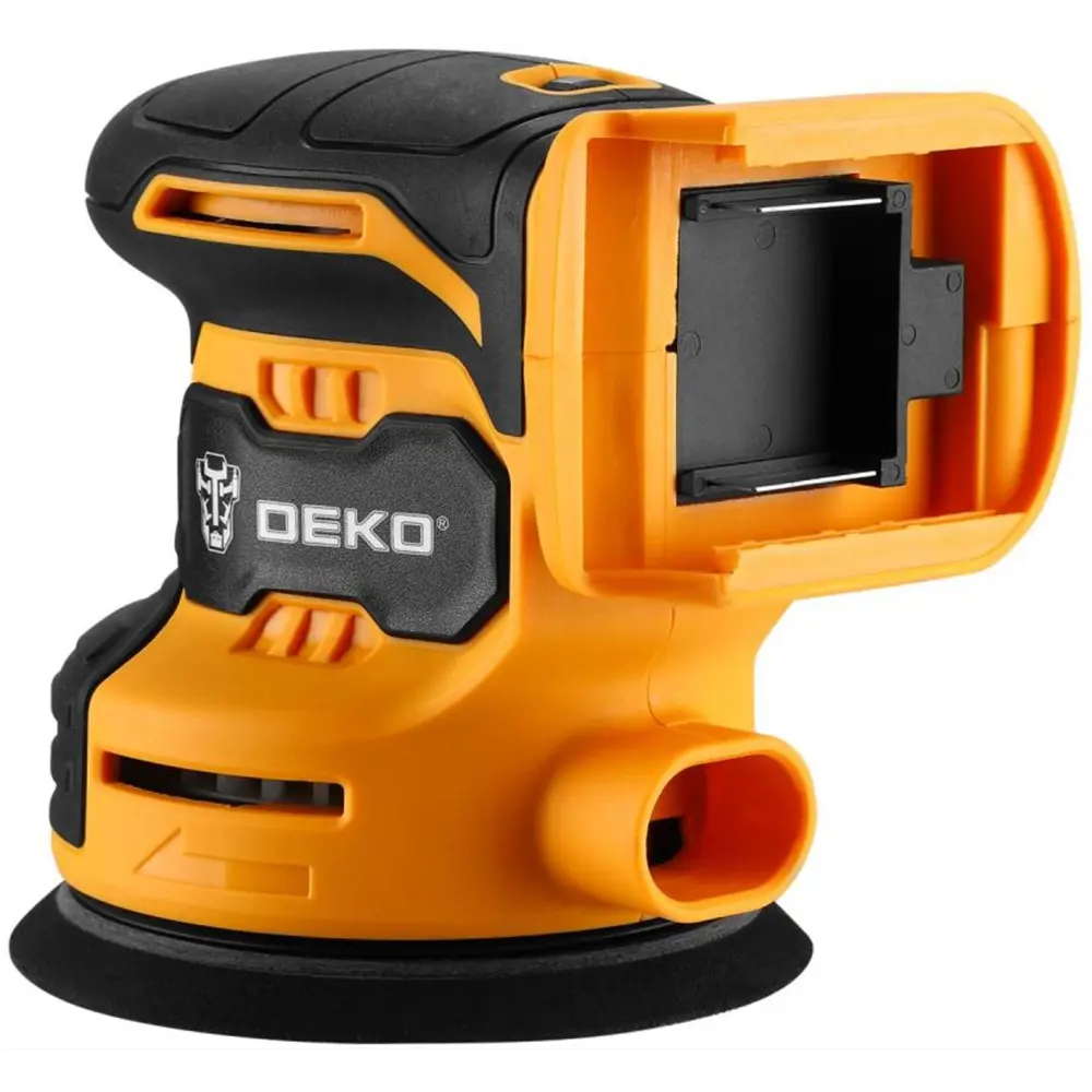 Аккумуляторная эксцентриковая шлифмашина DEKO DKCG-125 20В с АКБ 2Ач 89370295 STLM-0846623 - Вид №1