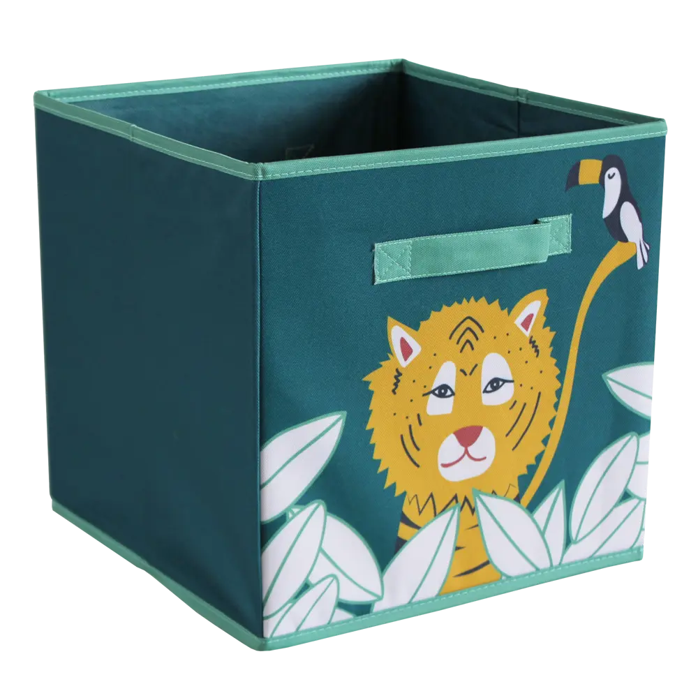 Короб Spaceo Kub 310x310x310 мм 29 л полиэстер 600D цвет зеленый STLM-2151671 - Вид №1