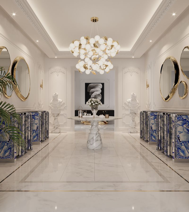 0-001 Круглый обеденный стол Pietra estremoz Boca Do Lobo  - Вид №18